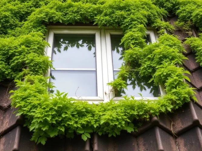 Roof moss removal in Clarington L0B 1M0 and gutter maintenance